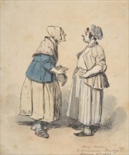 The Two Gossips (Les Deux Commères), 1832.