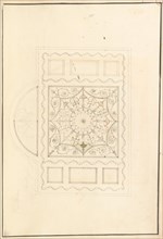 Design for Ceiling of Ladies' Dressing Room at the Pantheon, Oxford Street, London, ca. 1770.