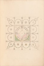 Design for the Ceiling of a Bedchamber at Goodwood House, Sussex, ca. 1800.