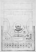 Design for a Dining-room Ceiling at Kelmarsh Hall, Northamptonshire, ca. 1770.