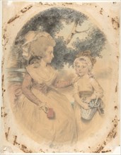 Mrs. Morgan and her Child, 1785.