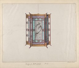 Design for a Hall Lamp, ca. 1800-1810 .