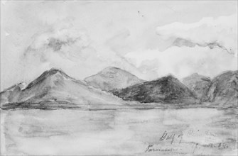 Gulf of Corinth (from Sketchbook), 1904.