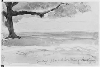 Landscape with Mountains of Samaria, 1904 (from Sketchbook), 1904.