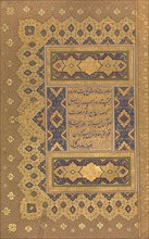 Unwan, Folio from the Shah Jahan Album, recto and verso: ca. 1630-40.