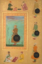 Portrait of Islam Khan Mashhadi, 17th century.