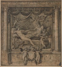 Jupiter and Juno: Study for the 'Furti di Giove' Tapestries, ca. 1532-35.