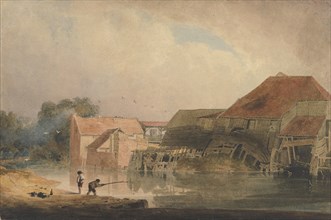 Riverside Scene (Old Mill), 1805-10 (?).