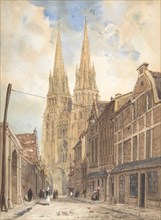 View of Bayeux, 1832.