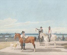 Horsemen near Munich, 1830.