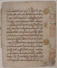Folio from a Qur'an Manuscript, second half 10th century.