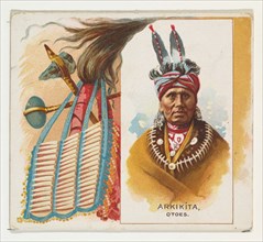 Arkikita, Otoes, from the American Indian Chiefs series (N36) for Allen & Ginter Cigarettes, 1888.
