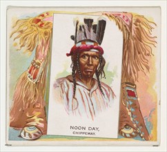 Noon Day, Chippeway, from the American Indian Chiefs series (N36) for Allen & Ginter Cigarettes, 1888.