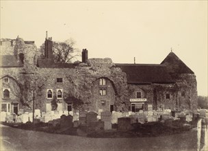 Conventual Buildings, Bury, 1858.