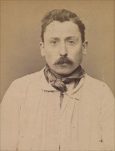 Barbier. émile, Alphonse. 36 ans, né à Paris. Peintre en bâtiment. Anarchiste. 26/2/94., 1894.