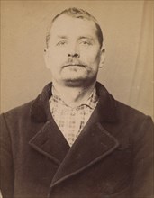 Baur. Pierre. 41 ans, né à St Leonard (Haute-Vienne). Cordonnier. Anarchiste. 1/3/94., 1894.