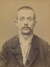 Maillabuau. Auguste, Léon. 30 ans, né le 23/8/93 à Paris Vle. Anarchiste. 2/7/94., 1894.