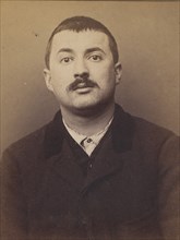 Simonin. Joseph. 26 ans, né à Saint-Maurice (Seine). Gainier. Anarchiste. 6/3/94. , 1894.