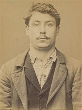 Mentenich. François, Joseph. 22 ans, né le 3/10/71 à Paris XIIe. ébéniste. Anarchiste. 2/7/94. , 1894.
