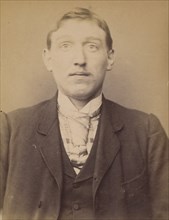 Lepla. Henri, Florimond. 25 ans, né à Gand (Belgique). Anarchiste. 1/3/94., 1894.