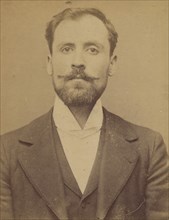Bertani. Orsini. 24 ou 25 ans, né à Florence (Italie). Sans profession. Anarchiste. 18/3/94, 1894.
