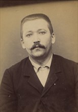 Lothier. Gaston. 27 ans, né le 27/12/66 à St Thomas (Charente-Inférieure). Menuisier. Anarchiste. 1/1/94. , 1894.