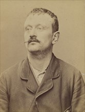 Ferter. Ernest, Charles. 31 ans, né le 23/10/62 à Melun (Seine & Marne). Fumiste. Anarchiste. 2/7/94. , 1894.