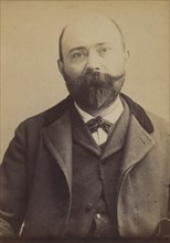 Duprat. François, Louis. 34 ans, né à St-Martin (Gers). Marchand de vins. Anarchiste. 27/4/92., 1892.