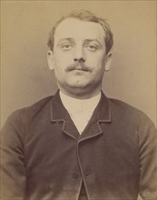 Lenfant. émile, Jules. 26 ans, né à Choisy-le-Roi (Seine). Modeleur. Anarchiste. 2/3/94., 1894.