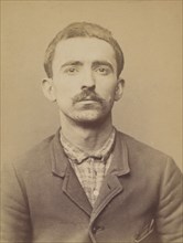 Villa. Jean. 29 ans, né à Farini d'Olma (Italie). Manoeuvre. Anarchiste. 2/3/94., 1894.