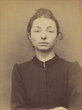 Zanini. Marie (veuve Milanaccio). 28 ans, née à Turin (Italie). Cuisinière. Vol. 18/3/94., 1894.