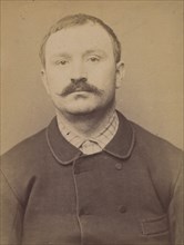 Giroux. Hippolyte. 34 ans, né à Montreuil les Mines (Saone & Loire). Mécanicien. Anarchiste. 28/2/94. , 1894.