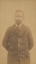 Mathieu. Gustave. (avec une barbe postiche), 1880s-90s.
