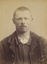 Raboin. Paul, Pierre, Augustin. 32 ans, né à Ouzoir-sur-Loire (Loiret). Journalier. Anarchiste. 23/4/92. , 1892.