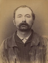 Robyns. émile. 36 ans, né à Lumone (Belgique). Marchand de Pierres (?). Anarchiste. 28/2/94., 1894.
