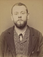 Schaffer. Charles. 28 ans, né à Paris Xle. ébéniste. Association de malfaiteurs. 2/3/94, 1894.