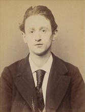 Perot. Gaston, Auguste. 22 ans, né à Paris XVllle. Journalier. Anarchiste. 4/3/94. , 1894.