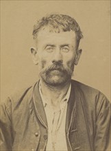Pichon. Ernest. 41 ans, né le 2/11/52 à Villard-Rixoire (Jura). Terrassier. Anarchiste. 2/7/94., 1894.
