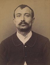 Rouif. Léon. 27 ans, né à Villethierry (Yonne). Garçon boucher. Anarchiste. 1/3/94. , 1894.
