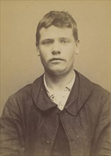 Springer. François. 21 ans, né le 17/9/72 à Duisburg (Allemagne). Menuisier. Anarchiste. 17/7/94. , 1894.