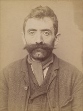 Morane. Antoine. 35 ans, né à Chalinargue (Cantal). Man?vre. Anarchiste. 6/3/94., 1894.