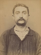 Delesderrier. Louis. 34 ans, né le 2/3/60 à Paris Ille. Ciseleur. Anarchiste. 16/3/94., 1894.