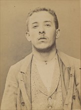 Schulé. Armand. 21 ans, né le 28/2/73 à Choisy-le-Roi. Comptable. Anarchiste. 2/7/94., 1894.