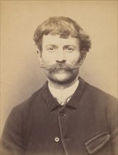 Kaision. François. 39 ans, né à Reims. Mégissier. Anarchiste. 9/3/94., 1894.