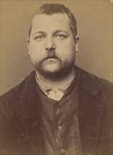 Morel. Benoit. 33 ans, né le 6/11/61 à St Laurent d'Orringt (Rhône). ébéniste. Anarchiste. 8/3/94. , 1894.