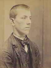 Spanagel. Alfred, Vincent. 17 ans, né le 27/5/77 à Paris. Serrurier. Anarchiste. 7/7/94., 1894.