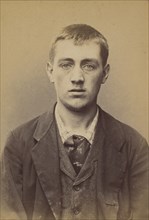 Peticolin. Henri. 23 ans, né le 8/6/71 à Goersdorf (Bas-Rhin). Vernisseur. Anarchiste. 2/7/94. , 1894.