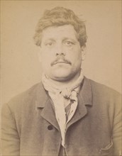 Loutrel. François. 37 ans, né à Paris XVlle. Journalier. Anarchiste. 1/3/94., 1894.
