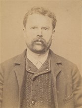 Widcoq. Fulgence, Ignace. 36 ans, né à Fressenneville (Somme). Mécanicien. Anarchiste. 10/3/94., 1894.