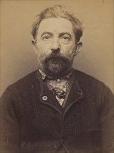 Baben. Hyppolyte, Antoine. 49 ans, né à St Sermain (Aveyron). Serrurier. Anarchiste. 9/3/94., 1894.